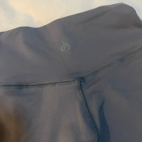 Ryderwear Motion High Waisted Shorts in Charcoal, Size XS - Picture 6 of 10